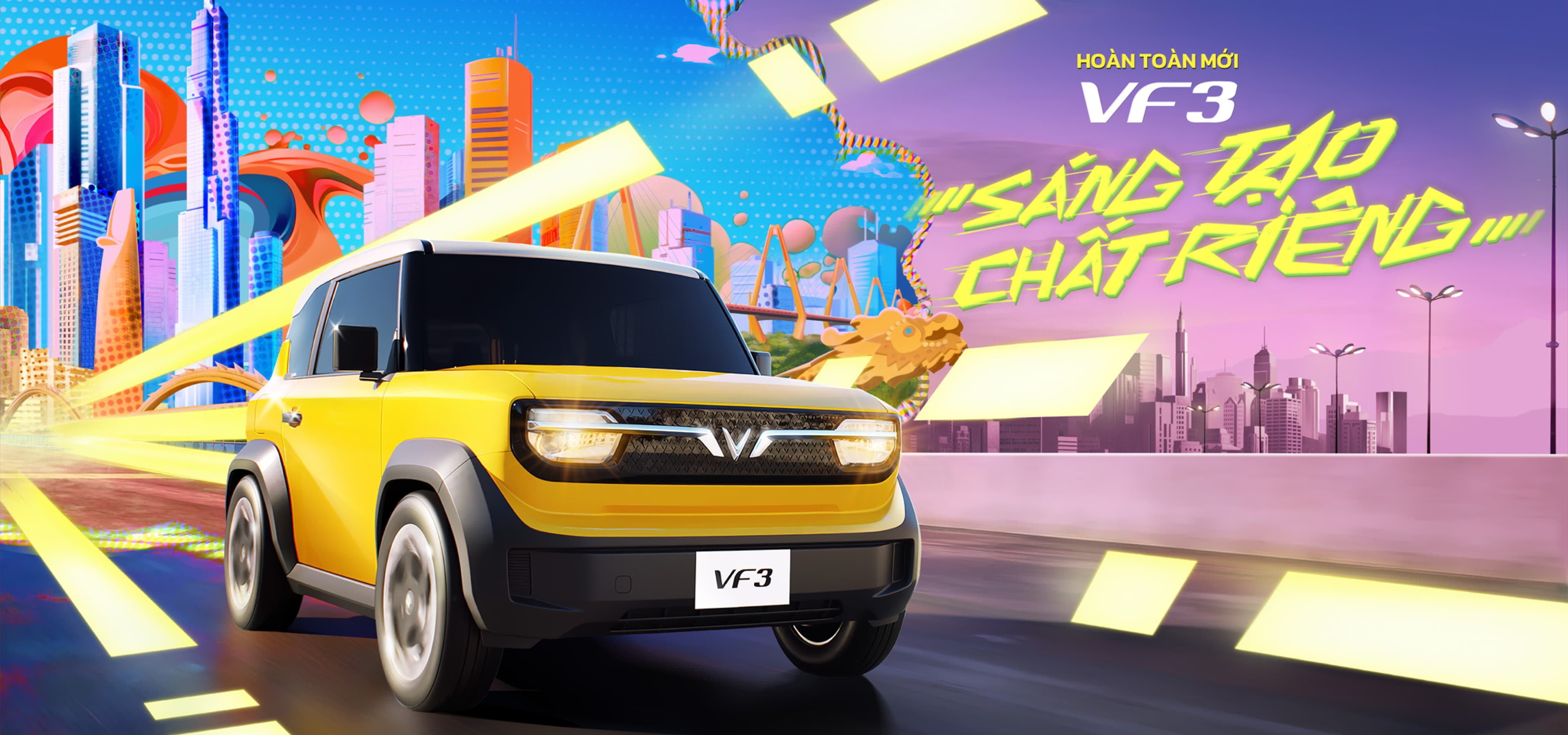 Ảnh minh họa điểm nổi bật của VinFast VF 3